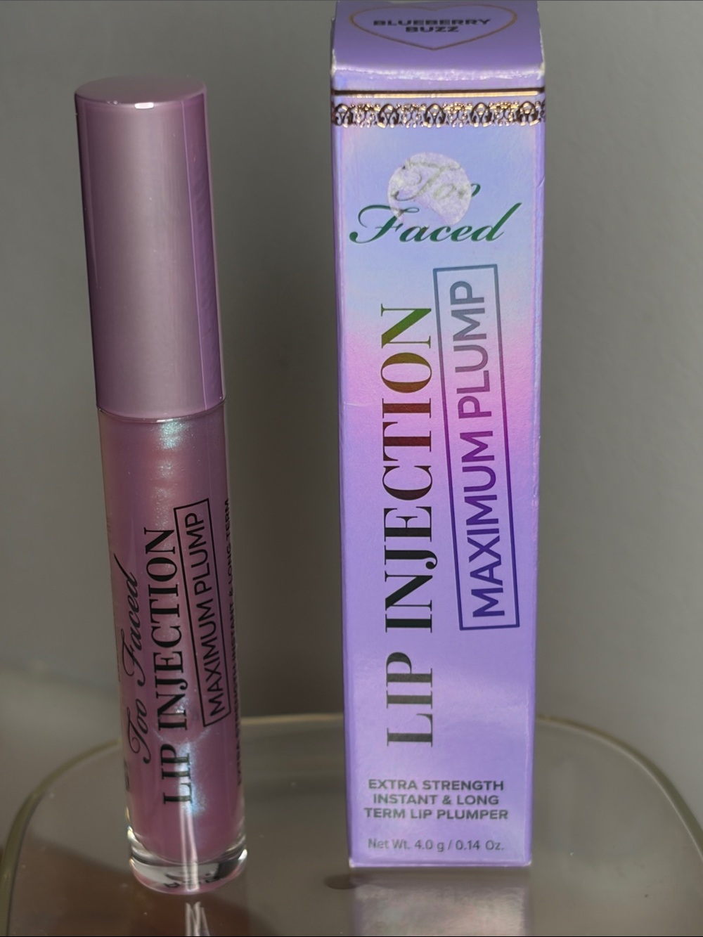 Too Faced Lip Injection Maximum Plump Lip Gloss - Blueberry Buzz